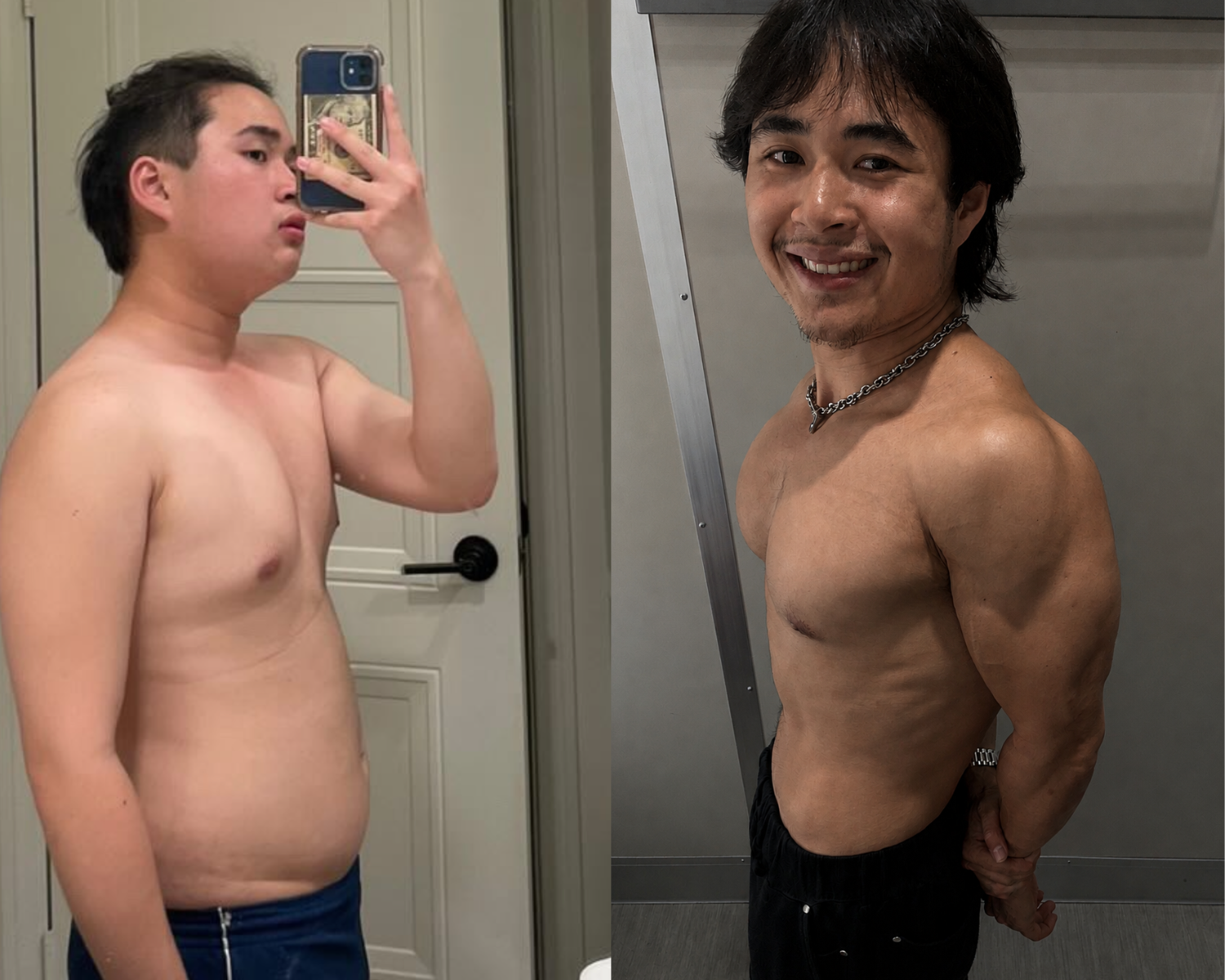 Me vs me transformation